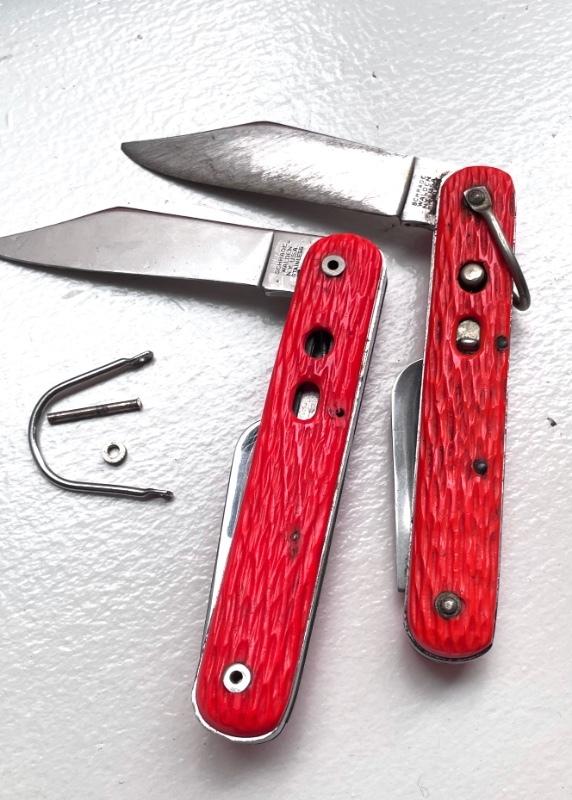 MC-1 AIRCREW SURVIVAL KNIFE (X 2) SHRADE WALDEN NY USA 