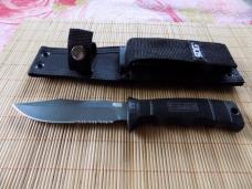 SOG Seal Pup Fixed blade knife with sheath