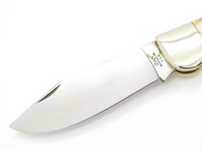 Vintage Parker Imai Dach K-54 Japan Stag Buffalo Folding Hunter 