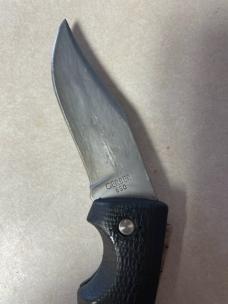 Gerber 650 lockback pocket knife very good used condition