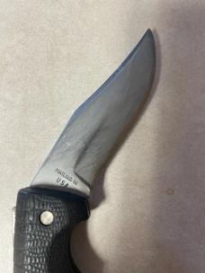 Gerber 650 lockback pocket knife very good used condition