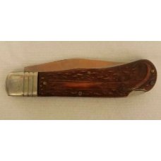 Vintage Valor Japan 4000322 Flintlock Single Blade Folding Lockback Knife Vintage Valor Japan 4000322 Flintlock Single Blade Folding Lockback Knife