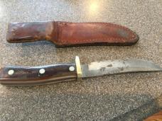 Vintage USA SCHRADE 165 Old Timer Hunting Knife USA Vintage USA SCHRADE 165 Old Timer Hunting Knife USA