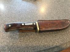 Vintage USA SCHRADE 165 Old Timer Hunting Knife USA Vintage USA SCHRADE 165 Old Timer Hunting Knife USA