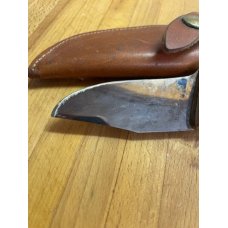 Vintage Hilman #168 hunting knife and leather sheath Vintage Hilman #168 hunting knife and leather sheath
