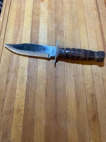 Vintage Japan pilot survival knife VGUC Vintage Japan pilot survival knife VGUC