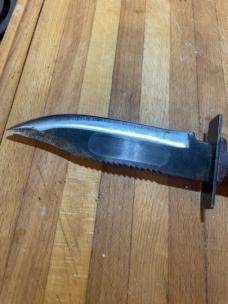 Vintage Japan pilot survival knife VGUC Vintage Japan pilot survival knife VGUC