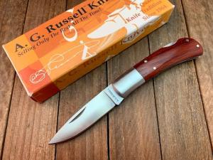 A.G. Russell Lock Back Cocobolo  ATS-34 Seki Japan Made