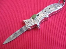 Older OTF Mini Keychain Switchblade Knife