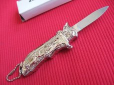 Older OTF Mini Keychain Switchblade Knife