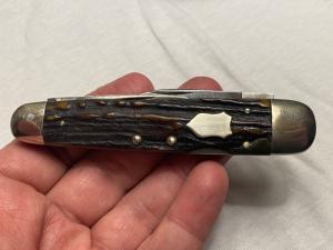 VINTAGE SCHATT & MORGAN LOCKBACK WHITTLER