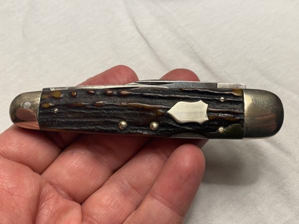 VINTAGE SCHATT & MORGAN LOCKBACK WHITTLER VINTAGE SCHATT & MORGAN LOCKBACK WHITTLER