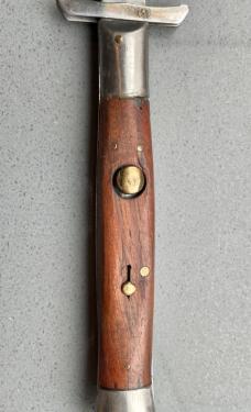 Vintage 26cm Rizzuto Estileto Milano Italy Switchblade (rescaled)