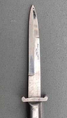 Vintage 28cm Rizzuto Estileto Milano Italy Switchblade 