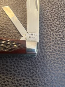 1974 Case XX USA 6 Dots 6488 Beautiful Reddish Bone Congress With Four Blades & Nickel Silver Bolste