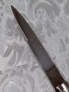 9" Vintage stiletto knife. 