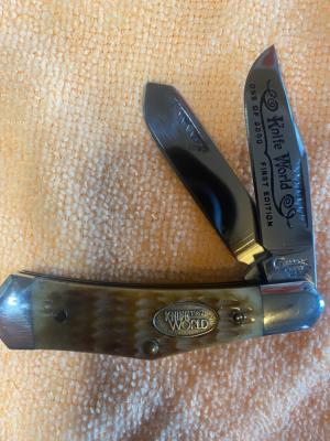 1982 cripple creek dogleg jack knife world first edition 