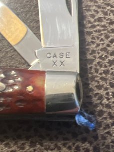 1940/64 Case XX 6235 1/2 Reddish Bone Handle Jack Knife With Two Blades Like New 1940/64 Case XX 6235 1/2 Reddish Bone Handle Jack Knife With Two Blades Like New