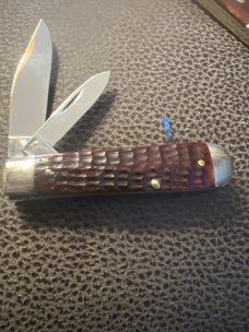 1940/64 Case XX 6235 1/2 Reddish Bone Handle Jack Knife With Two Blades Like New 1940/64 Case XX 6235 1/2 Reddish Bone Handle Jack Knife With Two Blades Like New