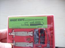Italian Magic Knife Switchblade Kit Complete with Instructions UNUSED W/Plastic Case Italian Magic Knife Switchblade Kit Complete with Instructions UNUSED W/Plastic Case