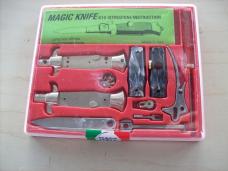 Italian Magic Knife Switchblade Kit Complete with Instructions UNUSED W/Plastic Case Italian Magic Knife Switchblade Kit Complete with Instructions UNUSED W/Plastic Case