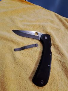 Vintage Rare Spyderco Wayne Goddard G16PS (partially serrated): GIN-1 Steel; Japan Vintage Rare Spyderco Wayne Goddard G16PS (partially serrated): GIN-1 Steel; Japan