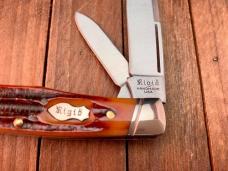 Canal Street Cutlery for Rigid Gunstock Jack Amber Carved Bone Stag (ACBS) Canal Street Cutlery for Rigid Gunstock Jack Amber Carved Bone Stag (ACBS)