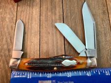 Canal Street Cutlery for Rigid Reverse Gunstock Stockman Amber Carved Bone Stag (ACBS) Canal Street Cutlery for Rigid Reverse Gunstock Stockman Amber Carved Bone Stag (ACBS)