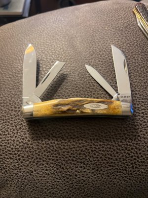 1965/69 Case XX USA 5488 Super Fat & Super Gnarly Stag Handle 88 Congress With Four Blades Like New