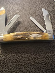 1965/69 Case XX USA 5488 Super Fat & Super Gnarly Stag Handle 88 Congress With Four Blades Like New