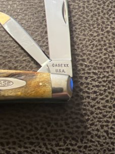 1965/69 Case XX USA 5488 Super Fat & Super Gnarly Stag Handle 88 Congress With Four Blades Like New