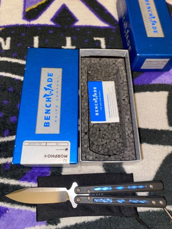 BENCHMADE MORPHO 32 NIB BENCHMADE MORPHO 32 NIB