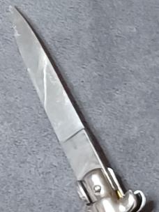 8" Italian stiletto knife. 