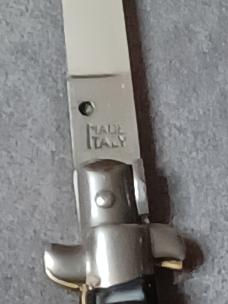 8" Italian stiletto knife. 