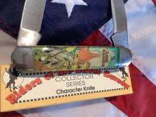 Vintage Camillus 2 Blade Large Cigar Knife w Riders of the Silver Screen Handles -Lone Ranger -NOS Vintage Camillus 2 Blade Large Cigar Knife w Riders of the Silver Screen Handles -Lone Ranger -NOS