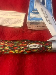 Super Rare W R Case & Sons Bradford PA 199?  Tested XX C71050L SAB "FACTORY SAMPLE" ZIPPER Series