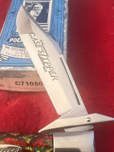 Super Rare W R Case & Sons Bradford PA 199?  Tested XX C71050L SAB "FACTORY SAMPLE" ZIPPER Series