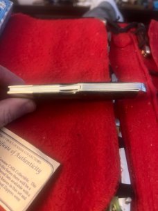 Super Rare W R Case & Sons Bradford PA 199?  Tested XX C71050L SAB "FACTORY SAMPLE" ZIPPER Series
