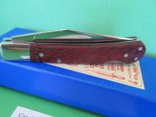 Canal Street Cutlery Co-Op/Red Hill Cutlery Red Flannel 1 of 25 Made Pinch Lockback  154CM