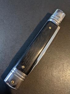 AKC Slimline Leverlock 20cm - 8” Ebony Wood... Super snappy! 