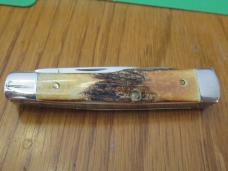 Case XX 1889-1989 Centennial Stag Gunstock pattern 3 5215 SS Case XX 1889-1989 Centennial Stag Gunstock pattern 3 5215 SS