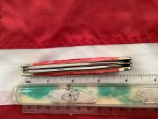 Case xx 1989 Centennial Trapper Knife w/ Red Bone Handles -NOS in M/NM Condition