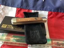 Vintage J A Henckels Trapper (HK5-GSW) Pocket Knife w/ GunStock Walnut Handles -COA & Orig Box Vintage J A Henckels Trapper (HK5-GSW) Pocket Knife w/ GunStock Walnut Handles -COA & Orig Box