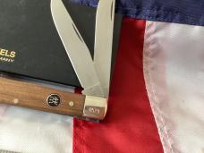 Vintage J A Henckels Trapper (HK5-GSW) Pocket Knife w/ GunStock Walnut Handles -COA & Orig Box Vintage J A Henckels Trapper (HK5-GSW) Pocket Knife w/ GunStock Walnut Handles -COA & Orig Box