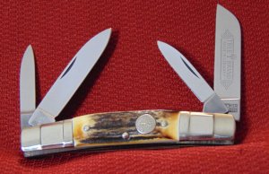 MINT CONDITION BOKER. SOLINGEN GERMANY # 70113 GENUINE STAG HANDLE CONGRESS