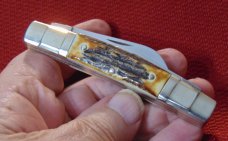 MINT CONDITION BOKER. SOLINGEN GERMANY # 70113 GENUINE STAG HANDLE CONGRESS MINT CONDITION BOKER. SOLINGEN GERMANY # 70113 GENUINE STAG HANDLE CONGRESS