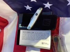 Zwilling J A Henckels 3 Blade Whittler pocket knife w/ Nice Fiery Mother of Pearl Handles - NOS Zwilling J A Henckels 3 Blade Whittler pocket knife w/ Nice Fiery Mother of Pearl Handles - NOS