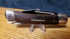 Olbertz Factory Collection, Hartkopf Prototype Ebony Lockback Knife, Handmade in Solingen Germany!