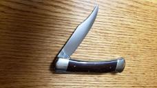 Olbertz Factory Collection, Hartkopf Prototype Ebony Lockback Knife, Handmade in Solingen Germany!