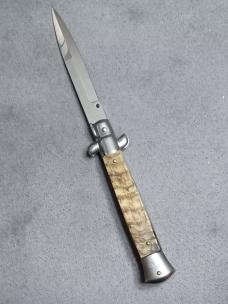 9" Frank B. stiletto knife. Ram Horn. 